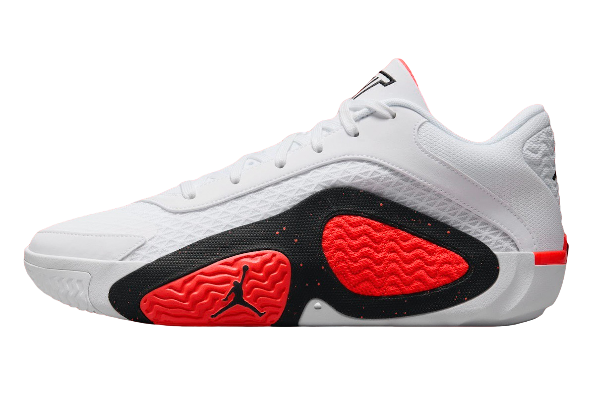 Jordan Tatum 2 White Bright Crimson