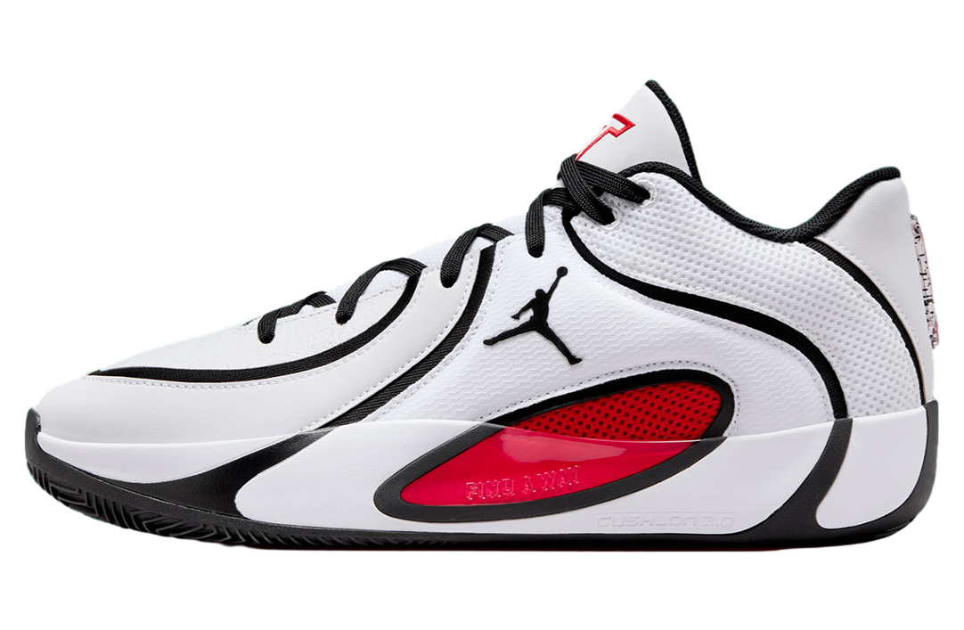 Jordan Tatum 4 White / Black / University Red