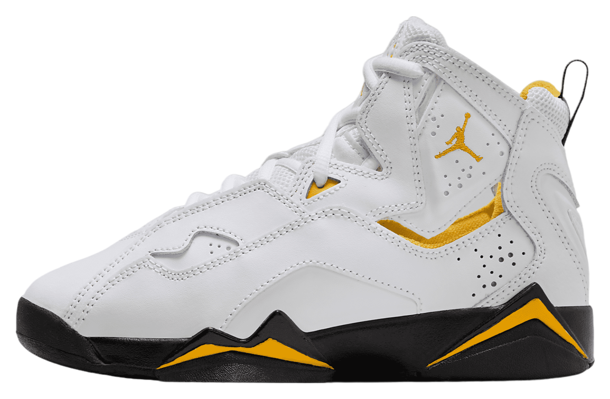 Jordan True Flight GS White / Yellow Ochre