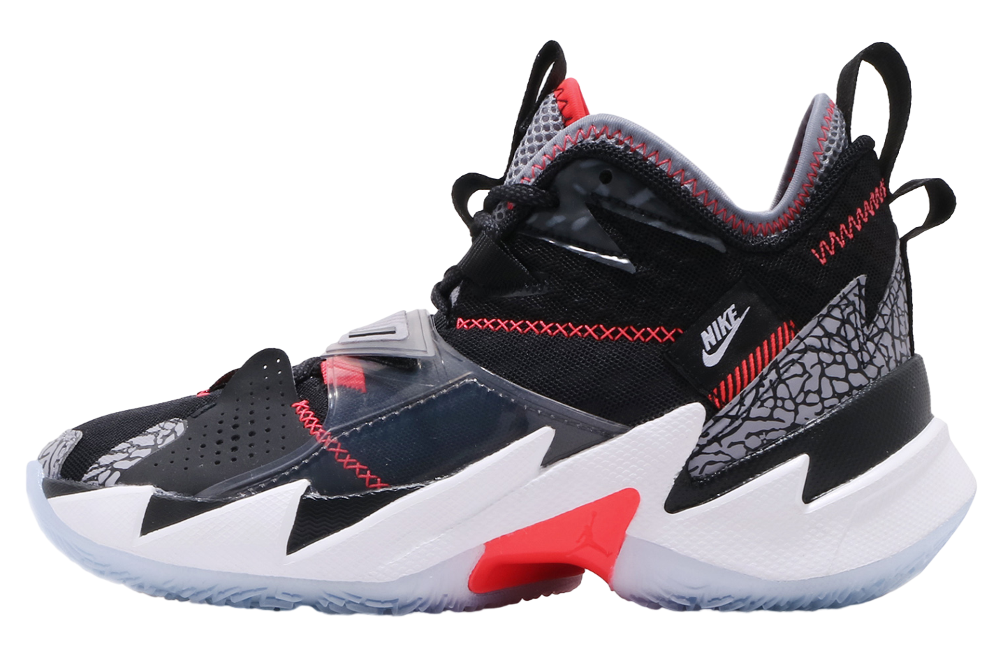 Jordan Why Not Zer0.3 GS Black / Bright Crimson - Apr 2025
