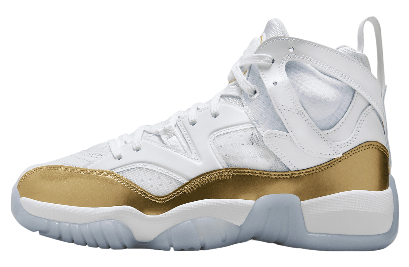 Jumpman Two Trey WMNS White Metallic Gold