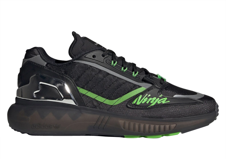 Kawasaki Ninja x adidas ZX 5K Boost Black Green GW3359