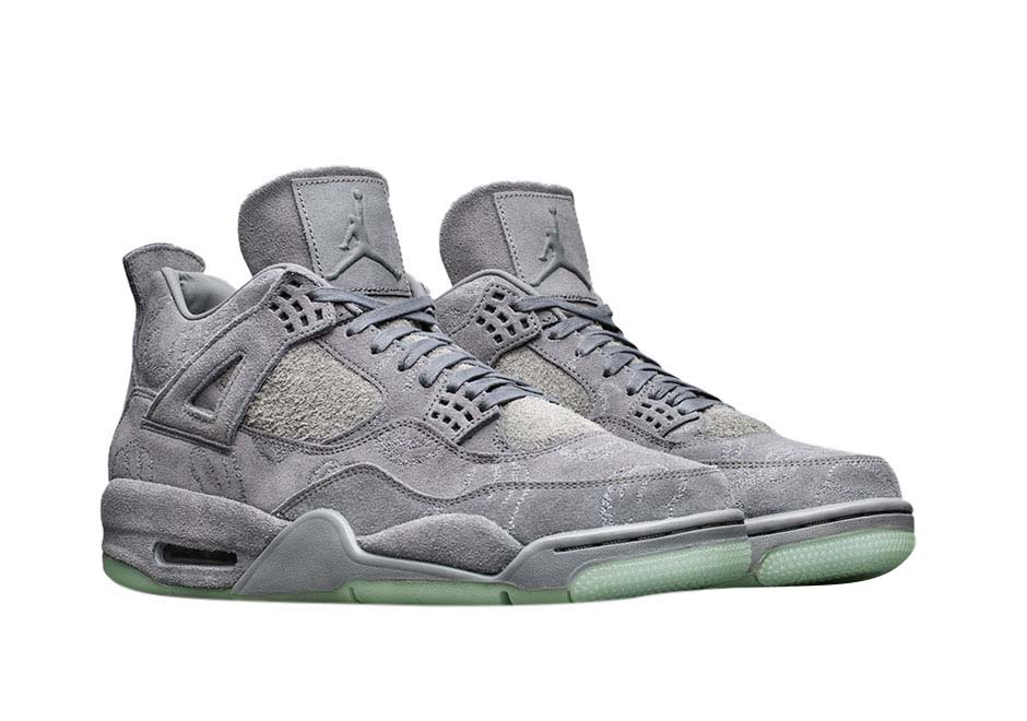 jordan 4 grey kaws