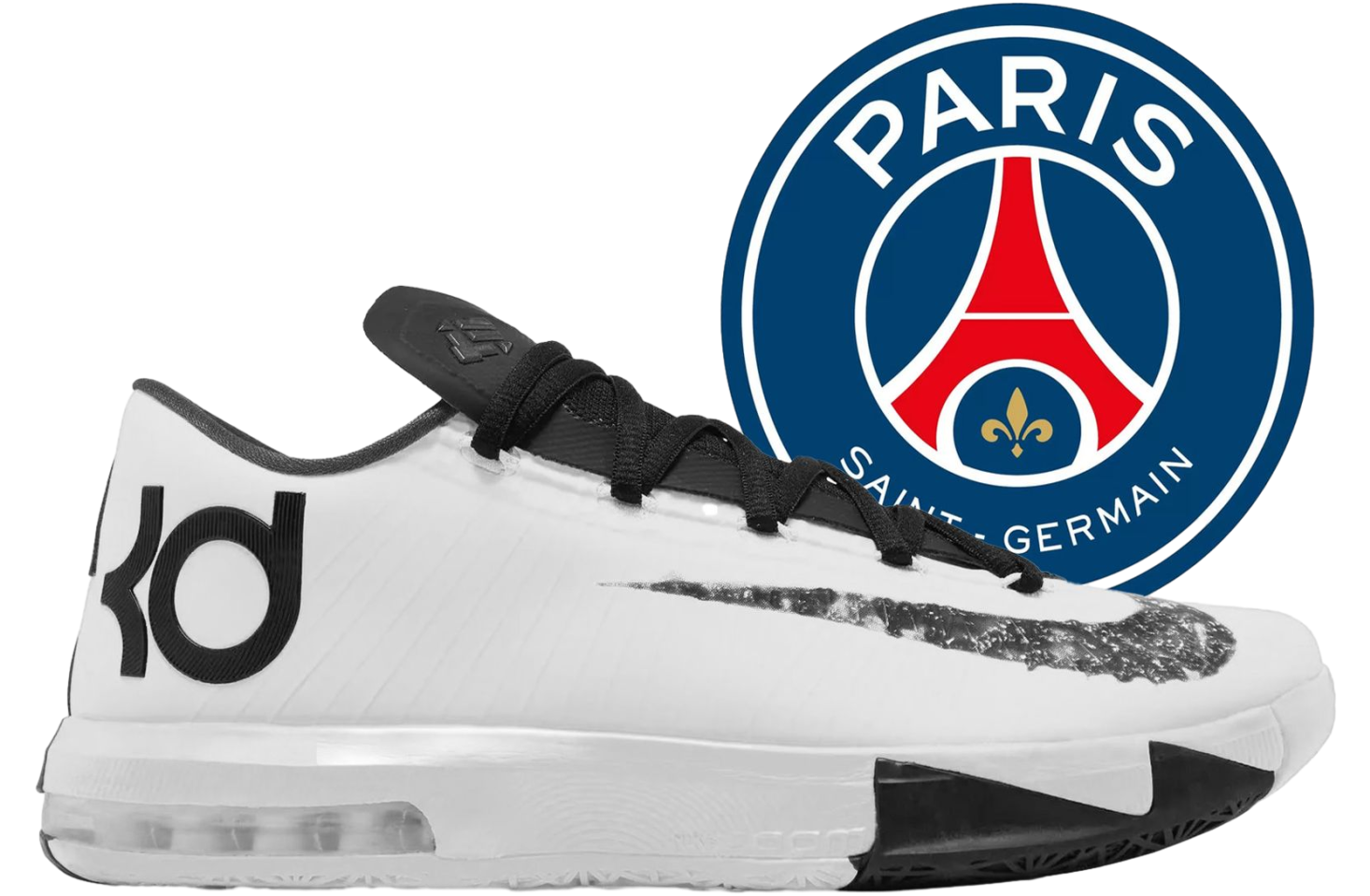 Kevin Durant X Nike KD 6 White / College Navy