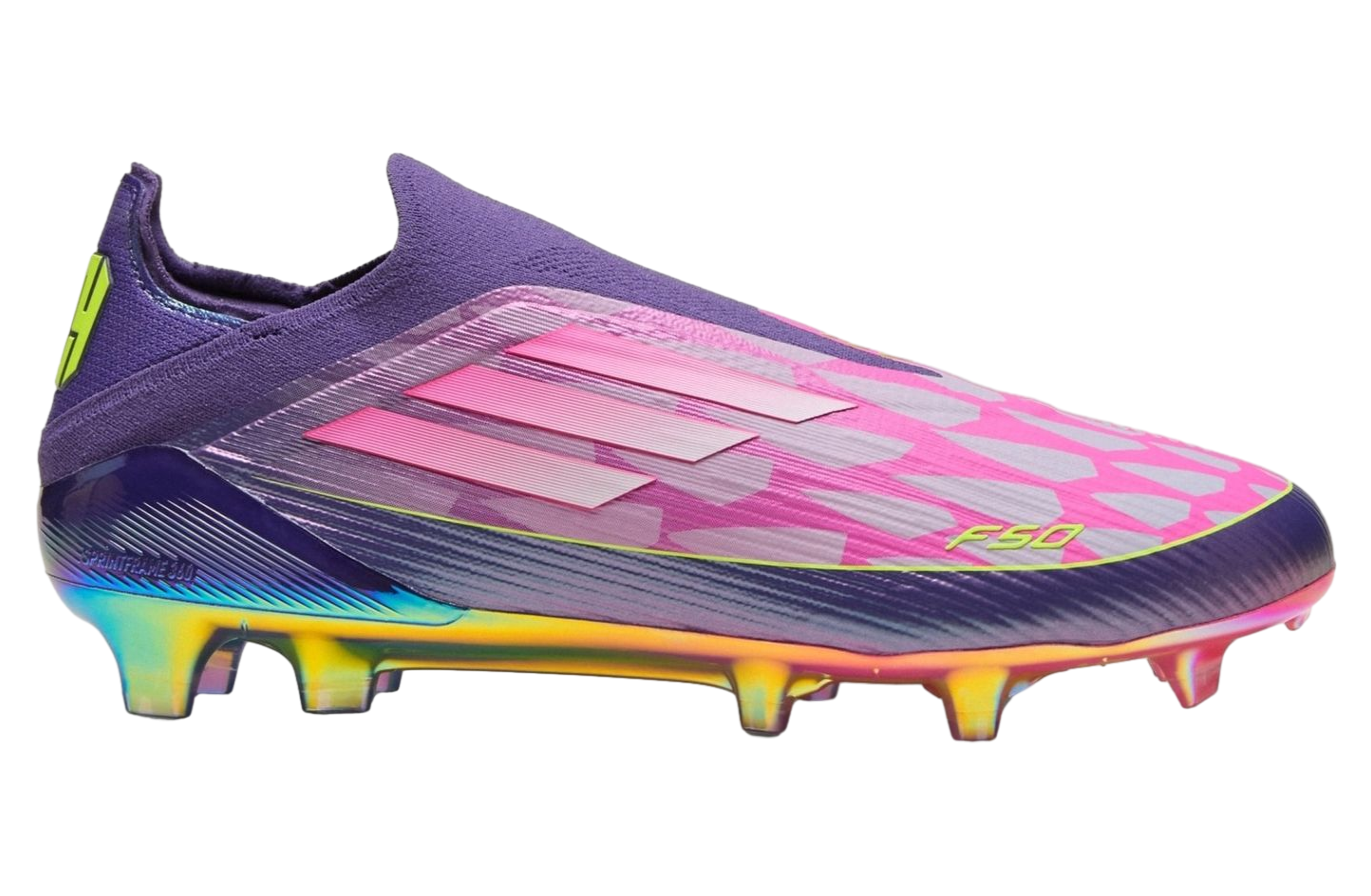 Lamine Yamals X Adidas F50 Purple / Footwear White