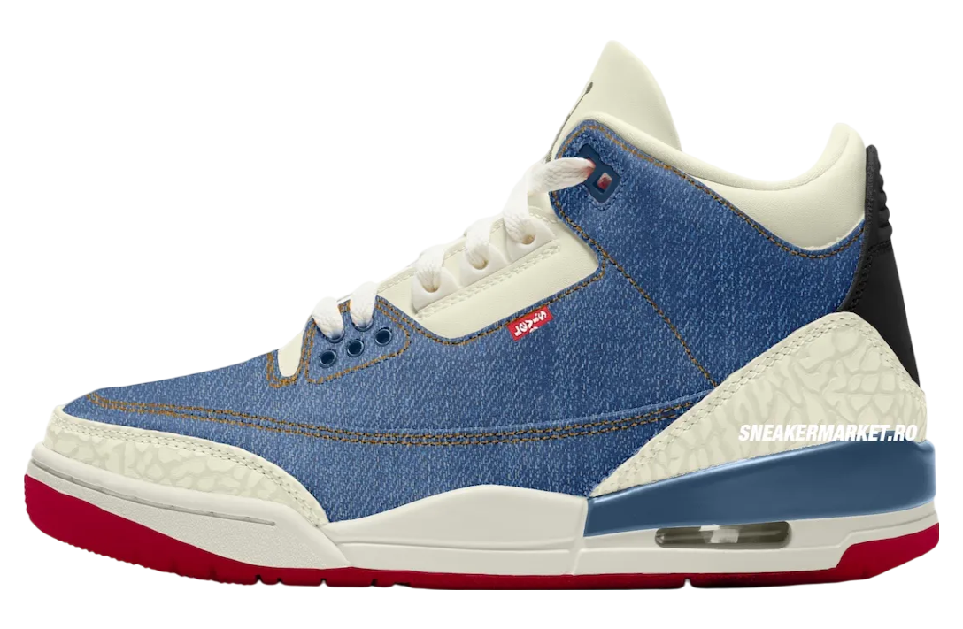 Levi’s x Air Jordan 3 Denim / Sail