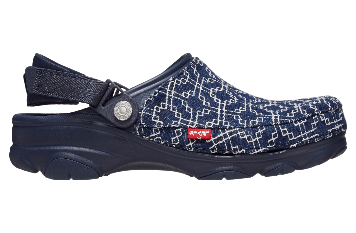 Levis X Crocs All Terrain Clog Navy