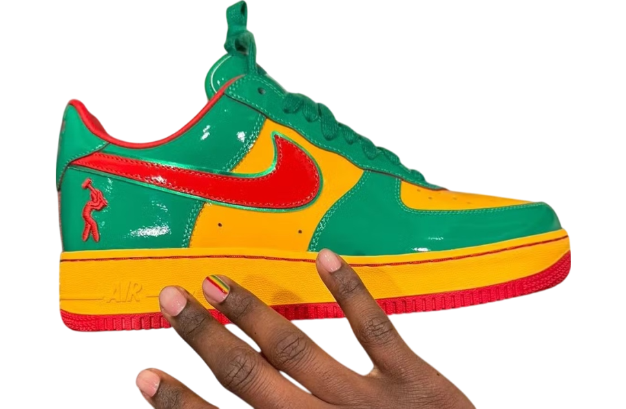 Lil Yachty x Nike Air Force 1 Low Lucky Green / Mystic Red