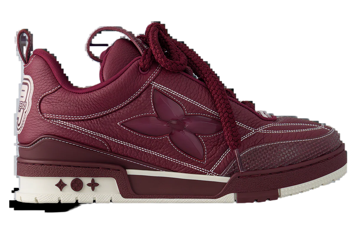 Louis Vuitton LV Skate Bordeaux / White