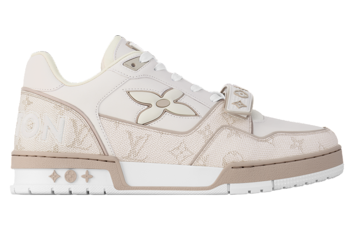 Louis Vuitton LV Trainer Beige / Beige / White