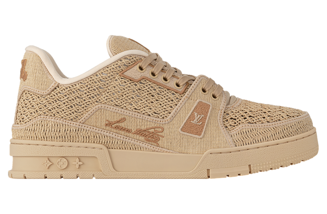Louis Vuitton LV Trainer Beige / Red