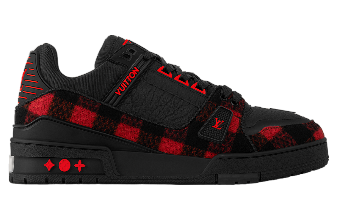 Louis Vuitton LV Trainer Black / Red