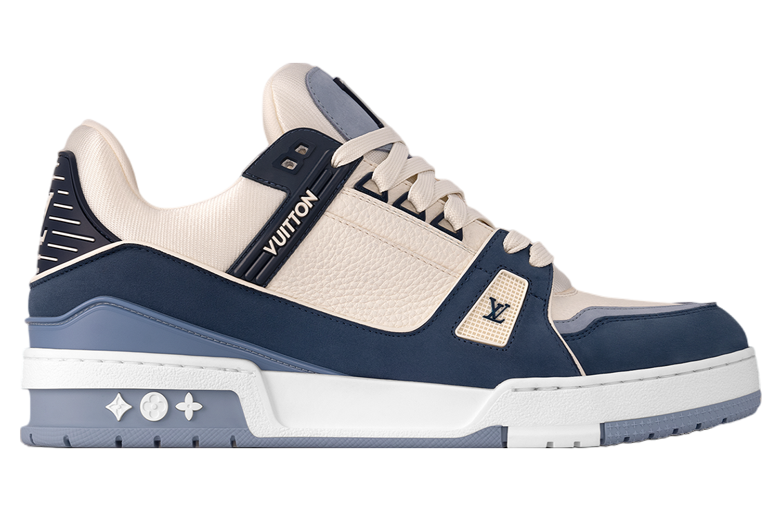 Louis Vuitton LV Trainer Blue / Beige