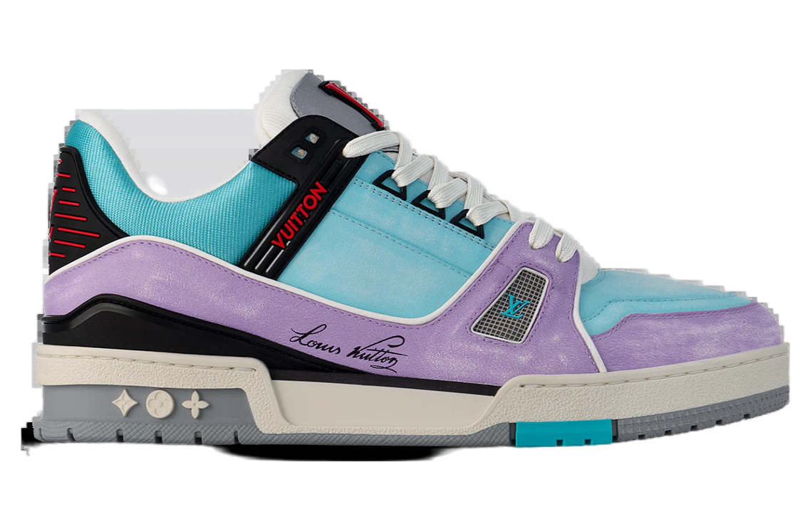 Louis Vuitton LV Trainer Blue / Purple