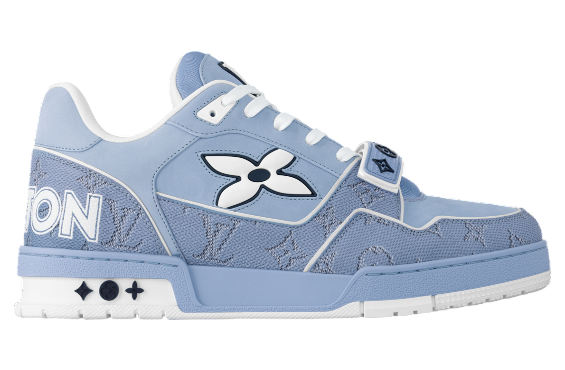 Louis Vuitton LV Trainer Blue / White / Black - Mar 2025 - 1AHTUZ