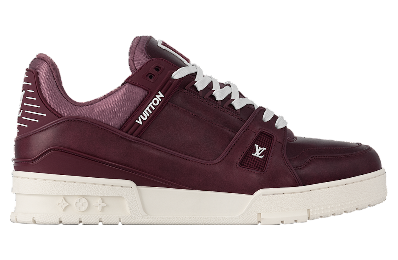 Louis Vuitton LV Trainer Bordeaux / White