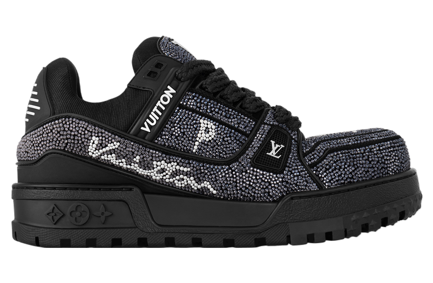 Louis Vuitton LV Trainer Maxi Black / Glittering Swarovski™