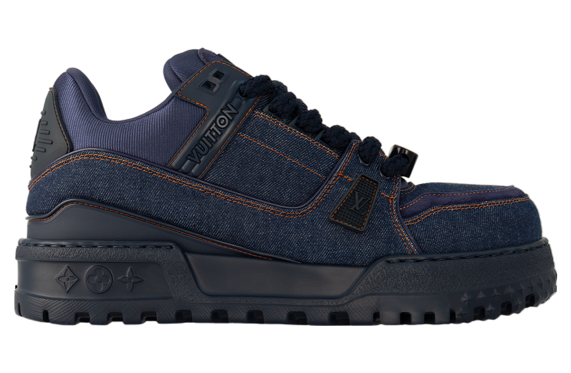 Louis Vuitton LV Trainer Maxi Blue /Textile Laces