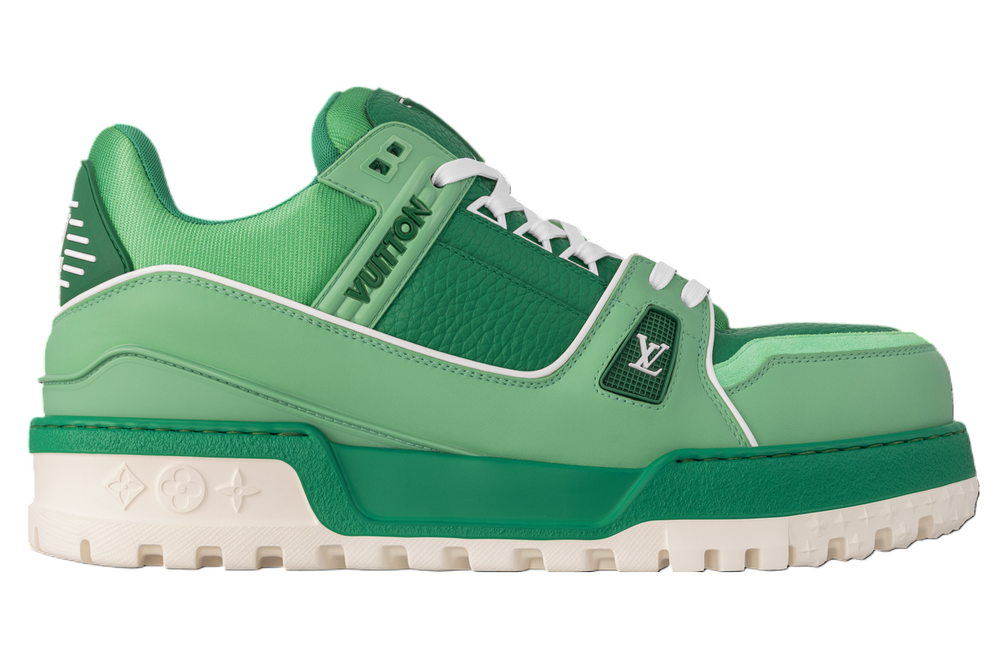 Louis Vuitton LV Trainer Maxi Green