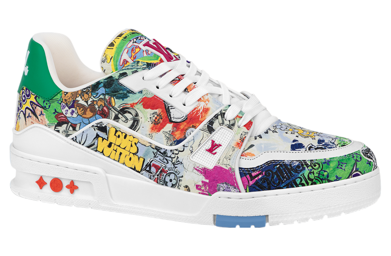 Louis Vuitton LV Trainer Multi Color Graffiti / White