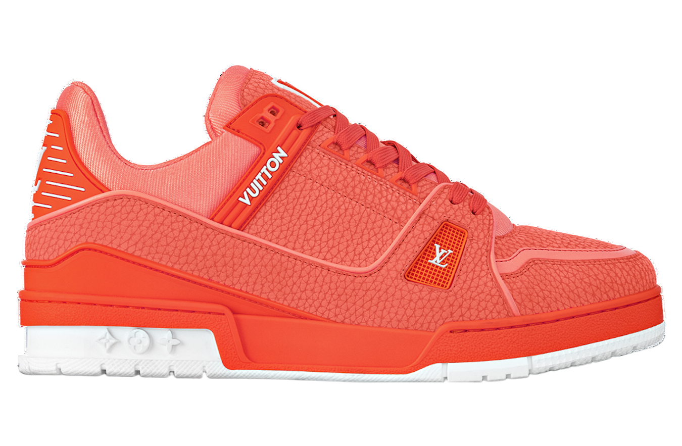 Louis Vuitton LV Trainer Orange / White