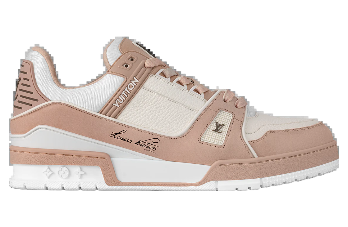 Louis Vuitton LV Trainer Pink / White