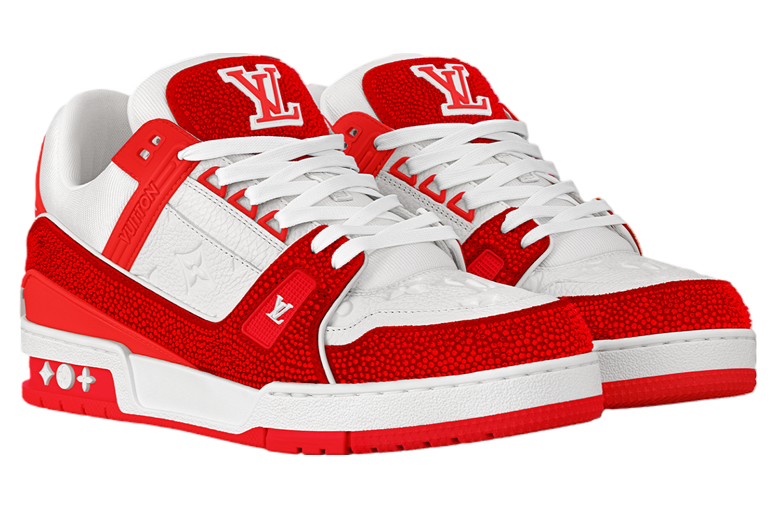 Louis Vuitton LV Trainer Red / White / Red