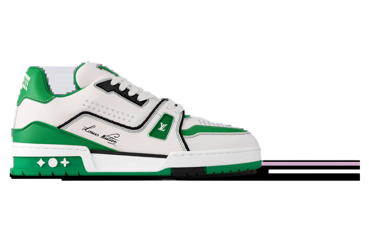 Louis Vuitton LV Trainer White / Green