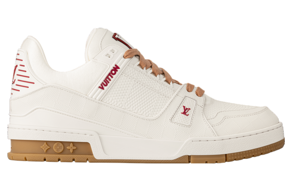 Louis Vuitton LV Trainer White / White / Red