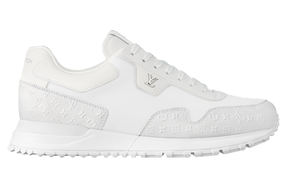 BUY Louis Vuitton Run Away White / Monogram-perforated Calf