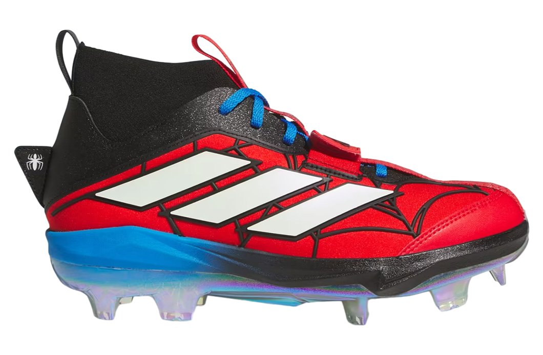 Marvel x Spider-Man x Adidas Adizero Edge+ TPU Baseball Cleats