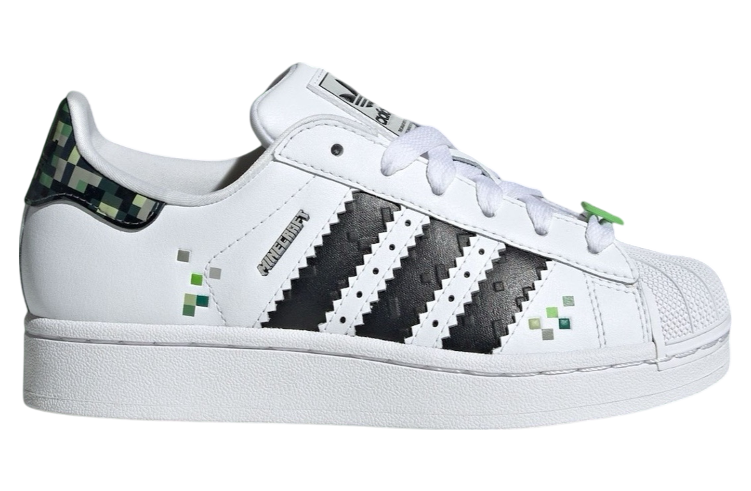 Minecraft X Adidas Superstar Gs Creeper