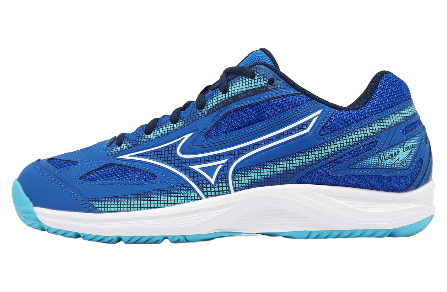 Mizuno Break Shot 4 AC Blue / White