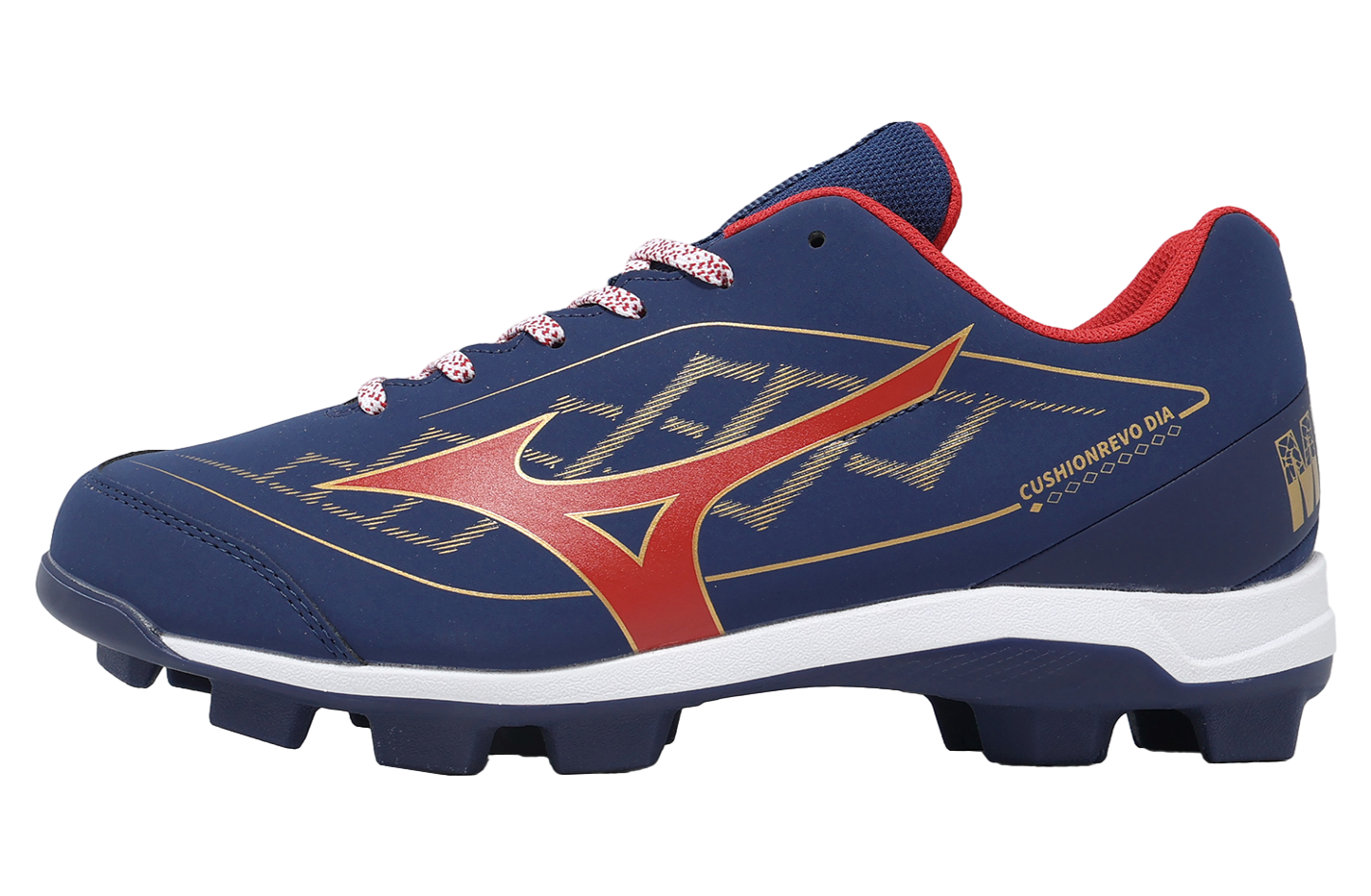 Mizuno Cushionrevo Dia Wide Navy / Red