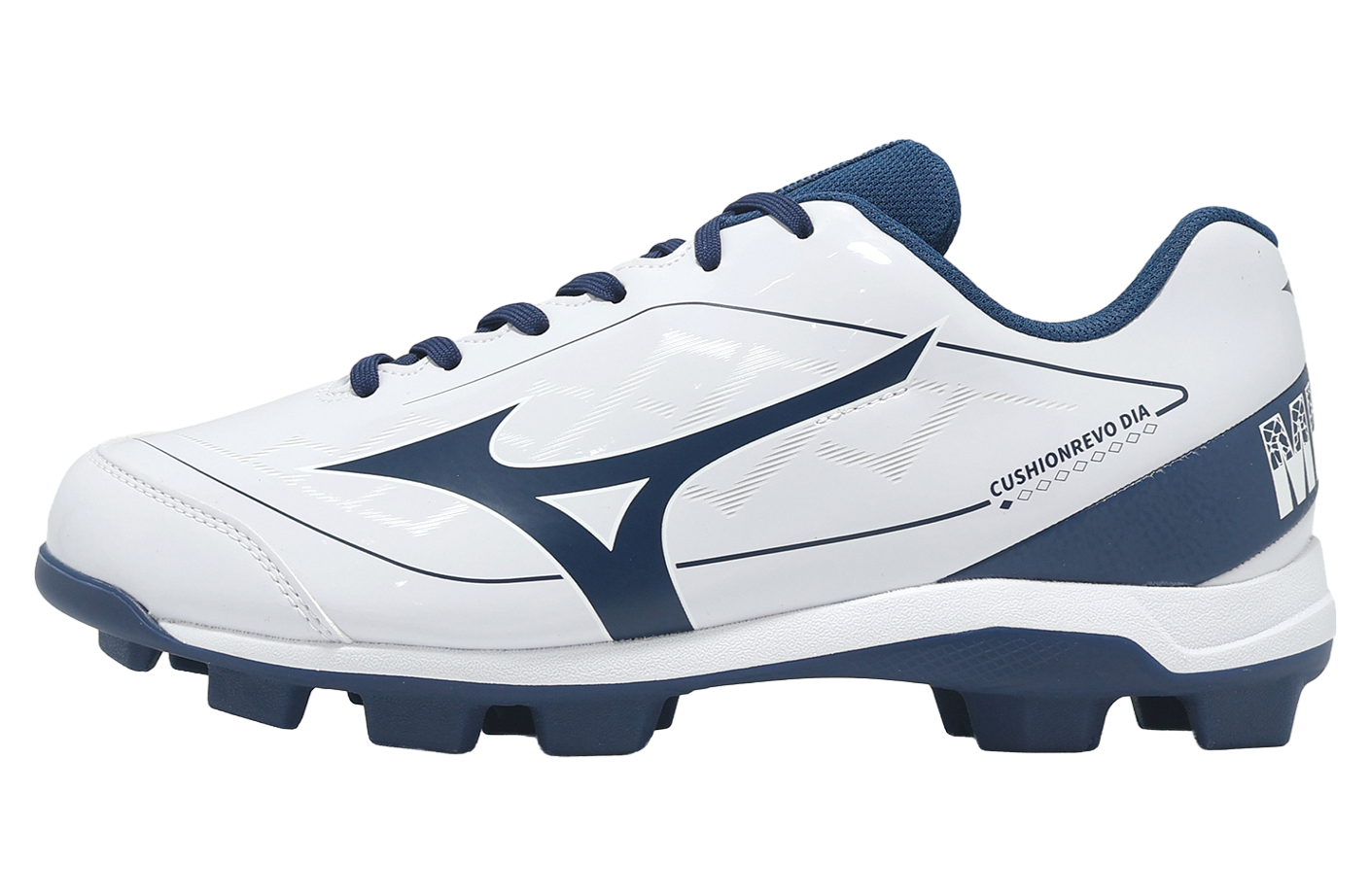 Mizuno Cushionrevo DIA Wide White / Navy / White