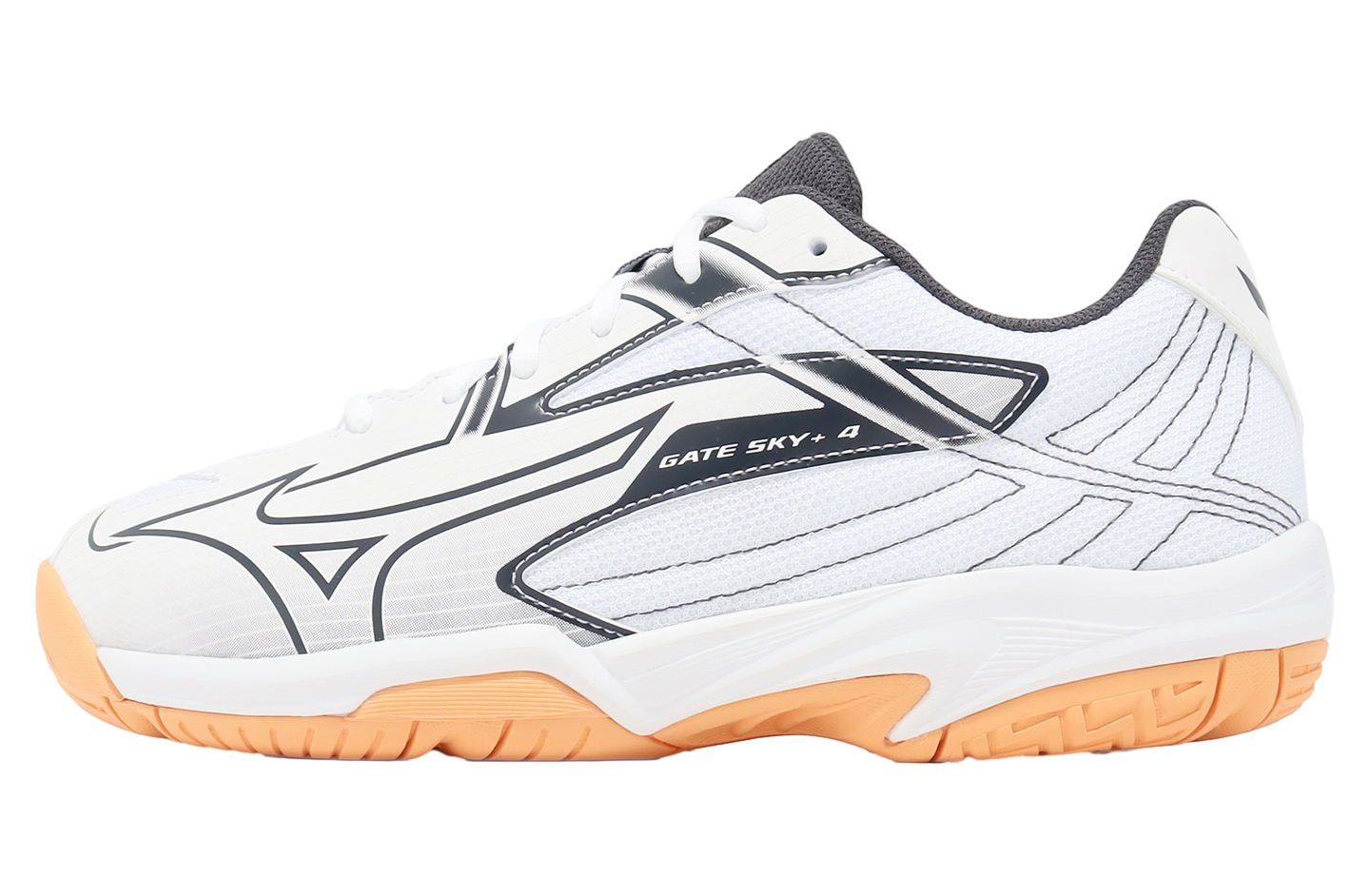 Mizuno Gate Sky Plus 4 Wide White / Black - Feb 2024