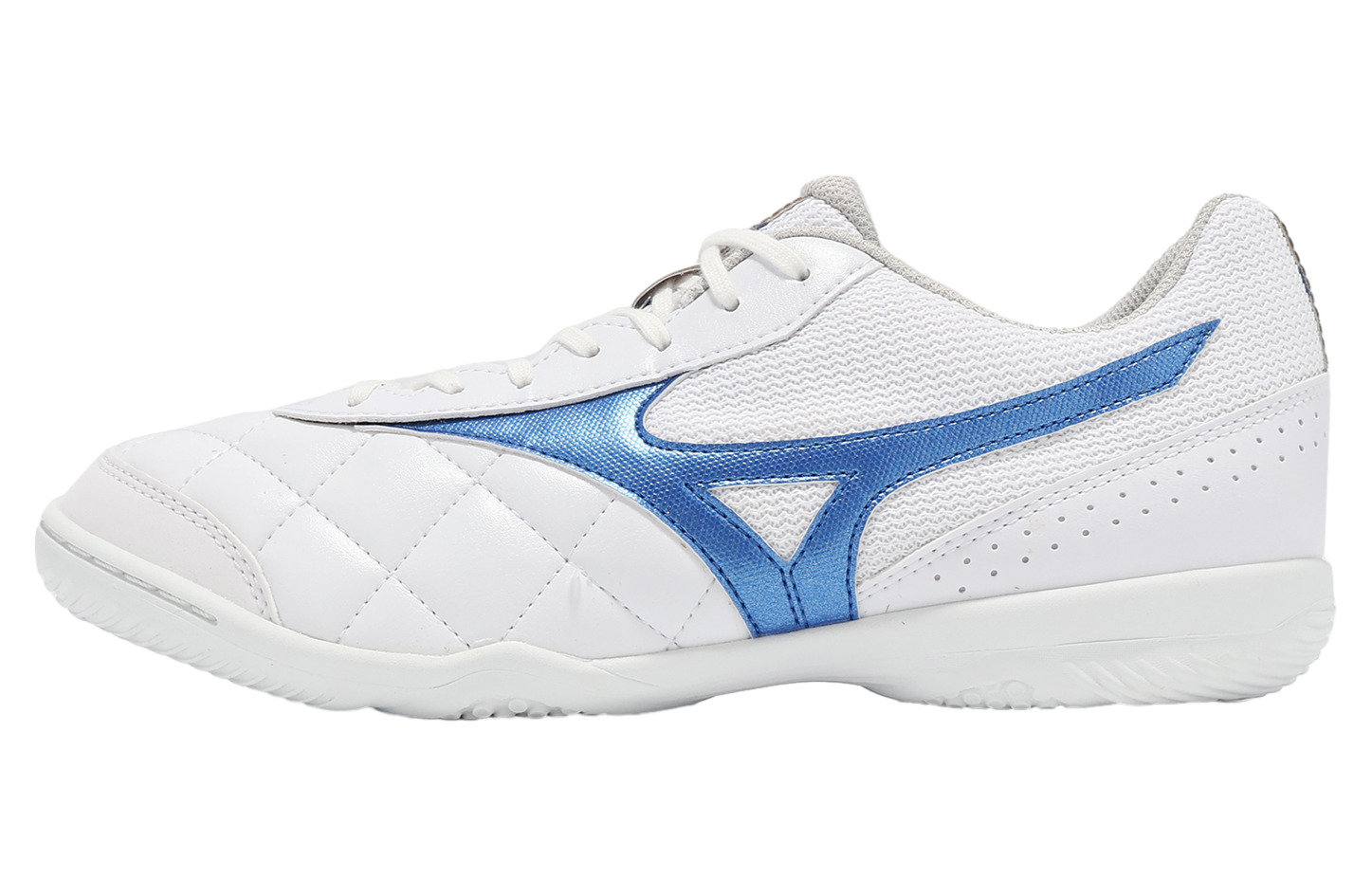 Mizuno MRL Sala Club In White / Blue - Jun 2024 - Q1GA241602