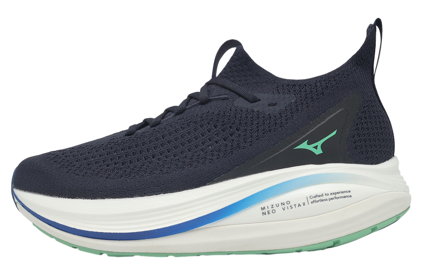 Mizuno Neo Vista 2 Navy / White - Jun 2025 - J1GC253406
