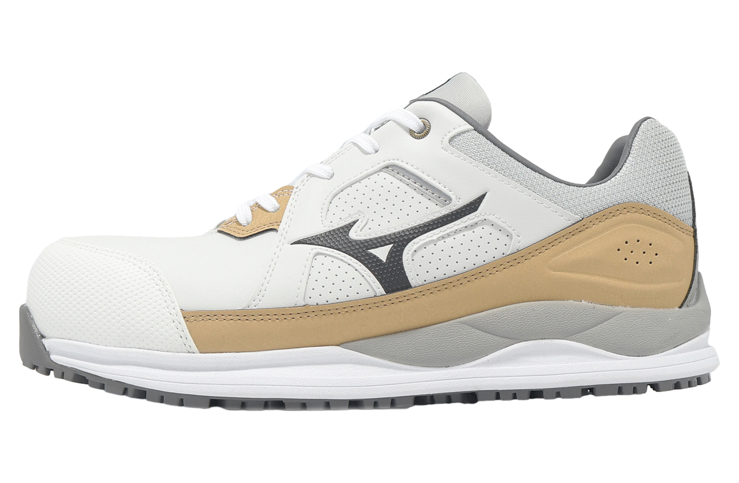 Mizuno Prime Fit HW II 11L Wide White / Brown