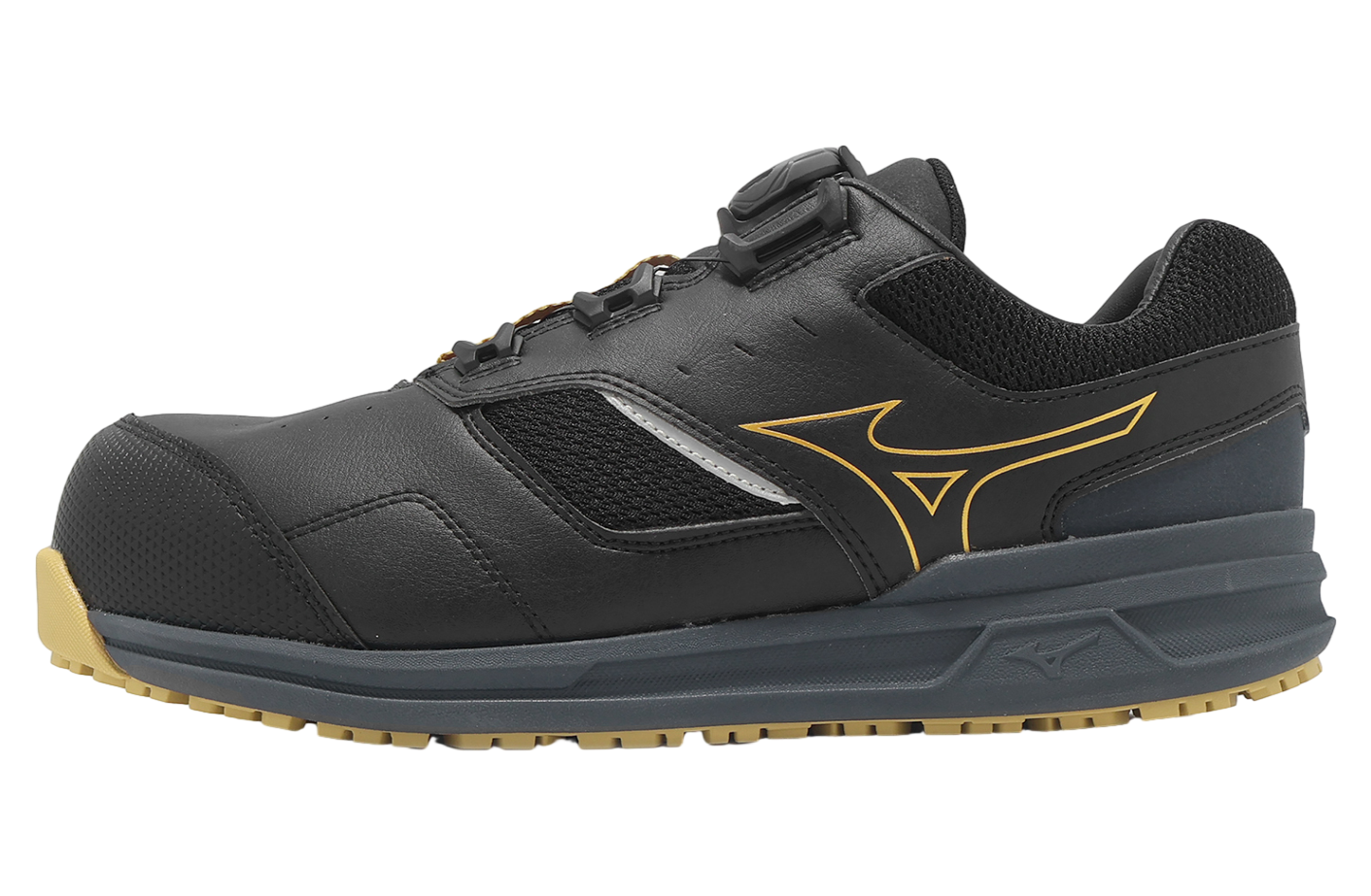 Mizuno Prime Fit LS II 51L Wide BOA Black / Yellow