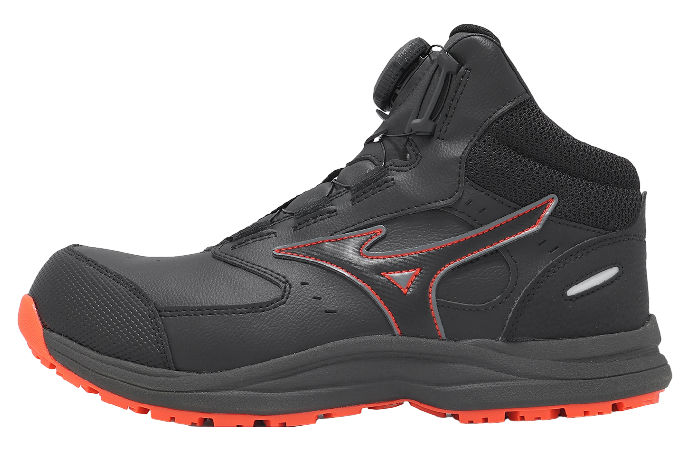 Mizuno Prime Fit LS III 71M BOA Wide Black / Red