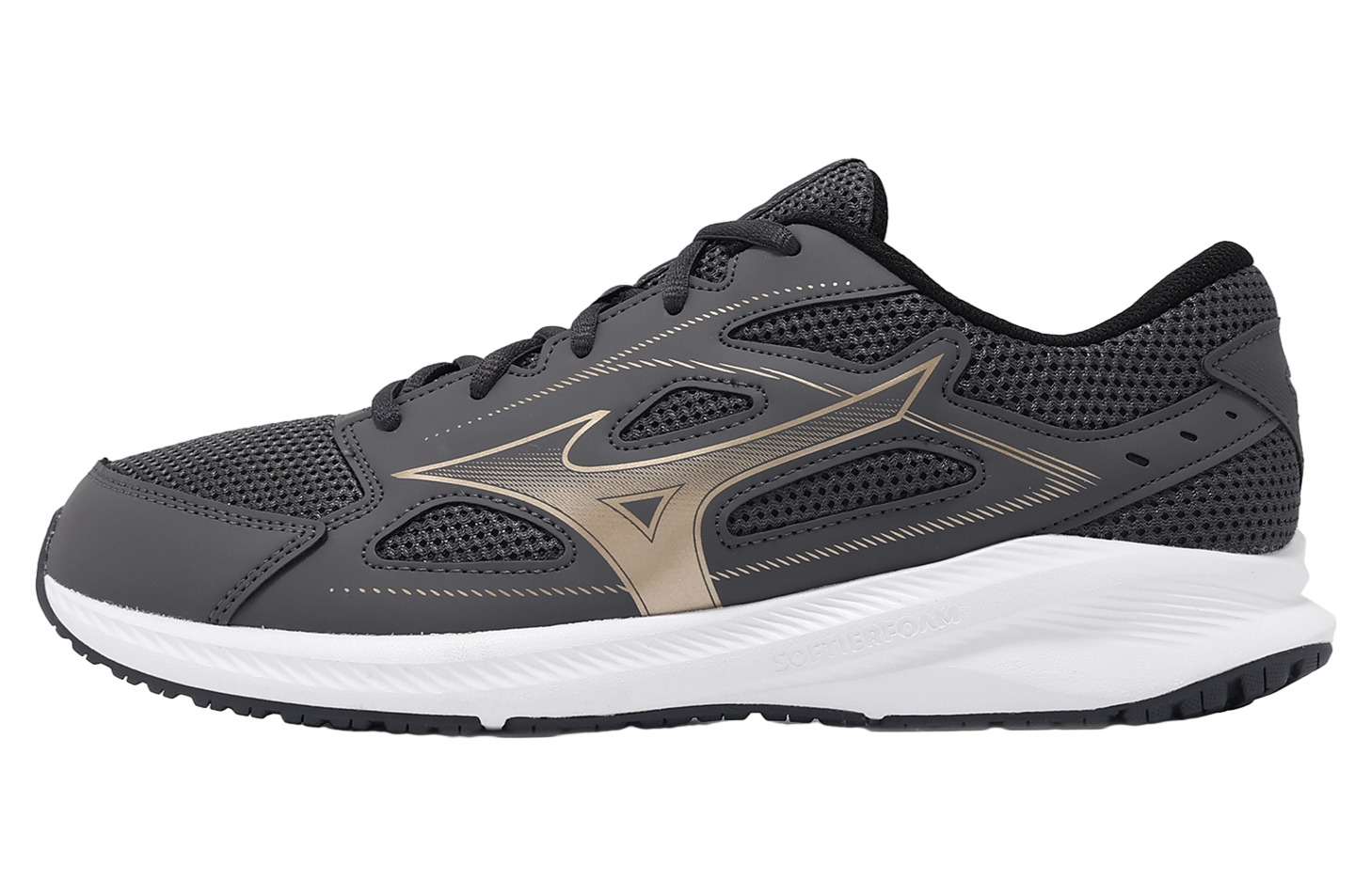Mizuno Spark 9 Grey / Gold