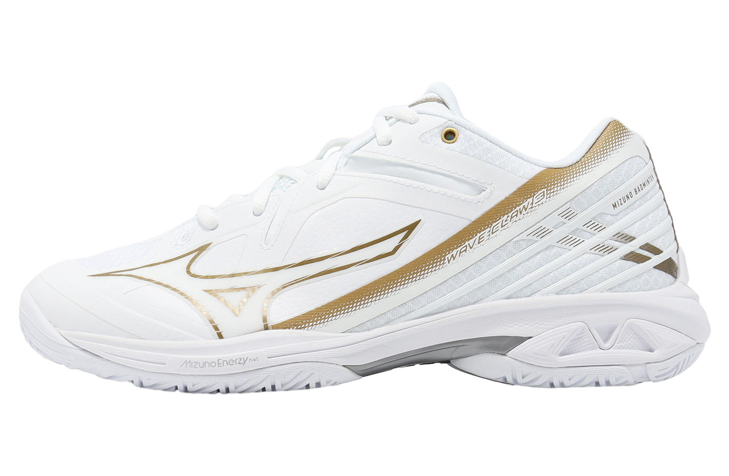 Mizuno Wave Claw 3 Wide White / Gold