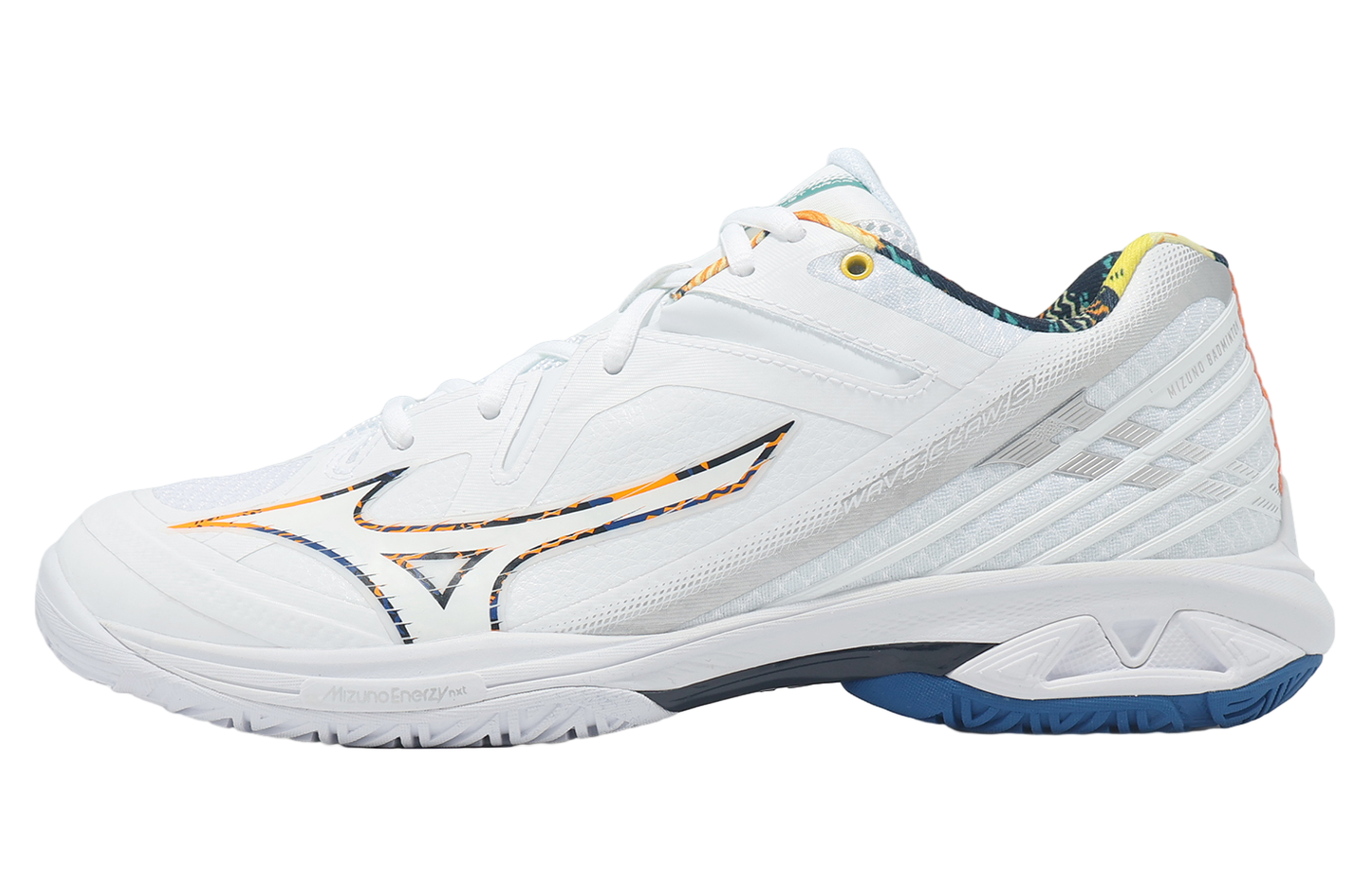 Mizuno Wave Claw 3 Wide White / Orange / Grey - Aug 2025
