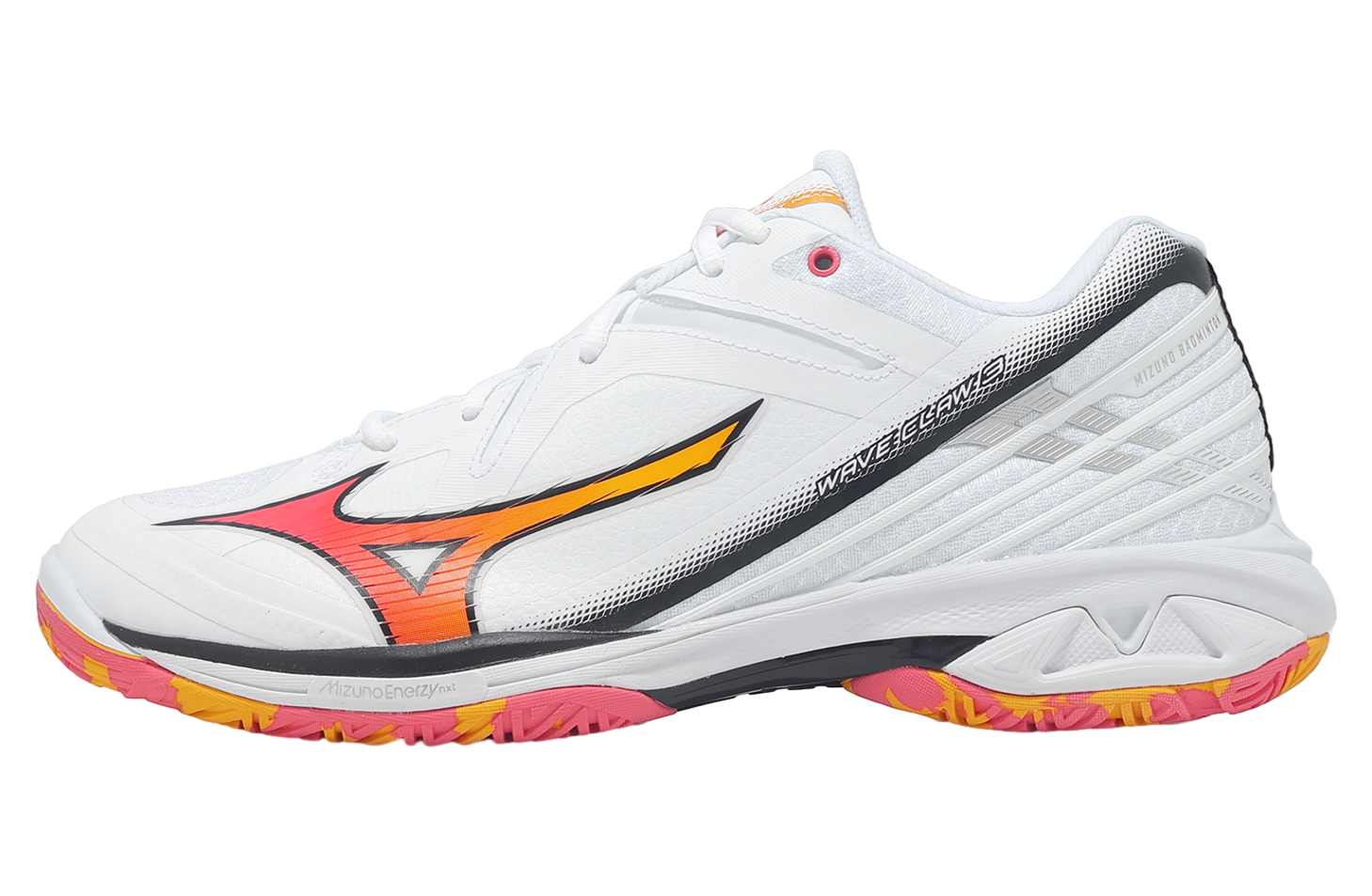 Mizuno Wave Claw 3 Wide White / Orange - Jul 2025