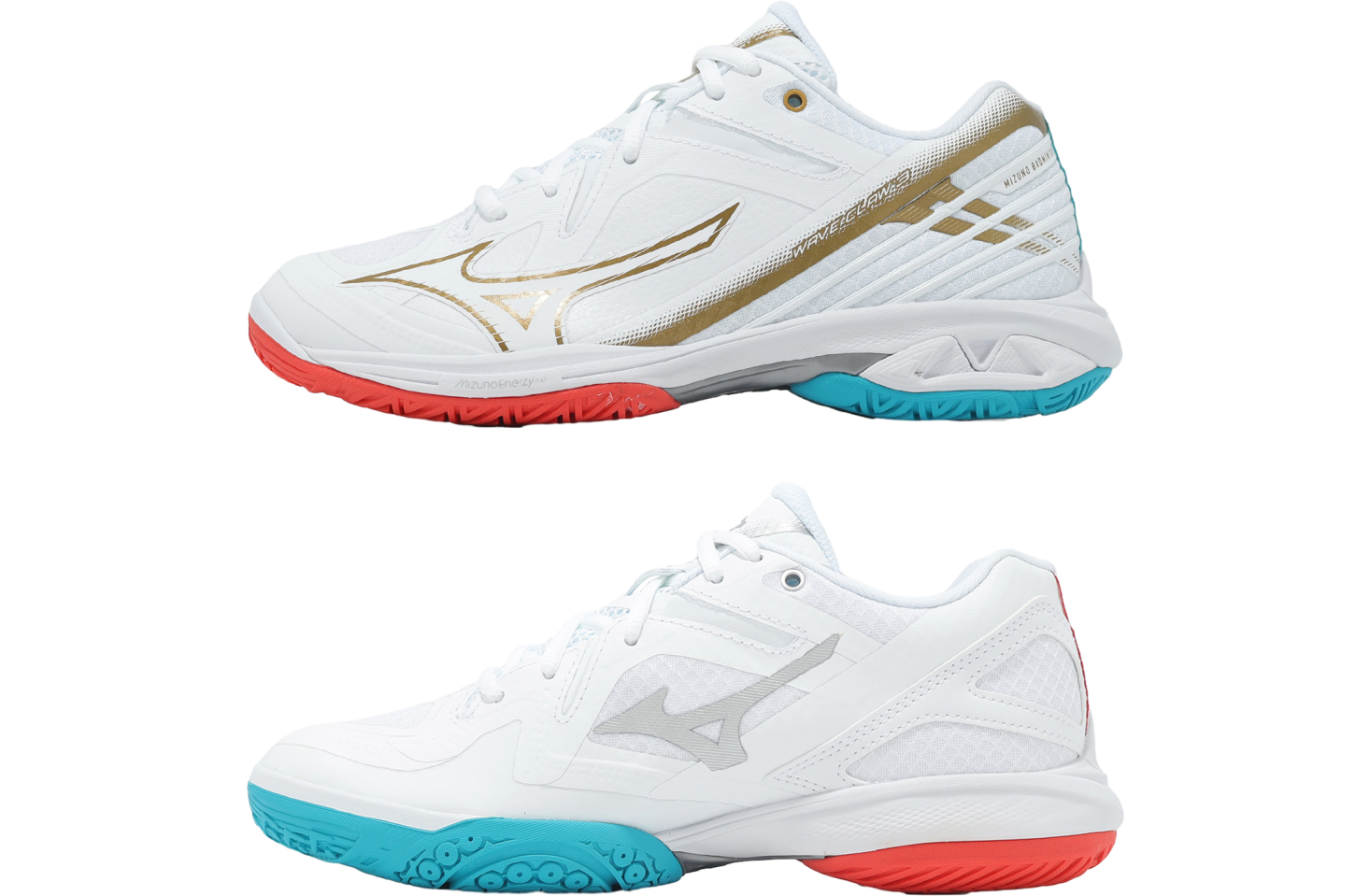 Mizuno Wave Claw 3 Wide White / Red