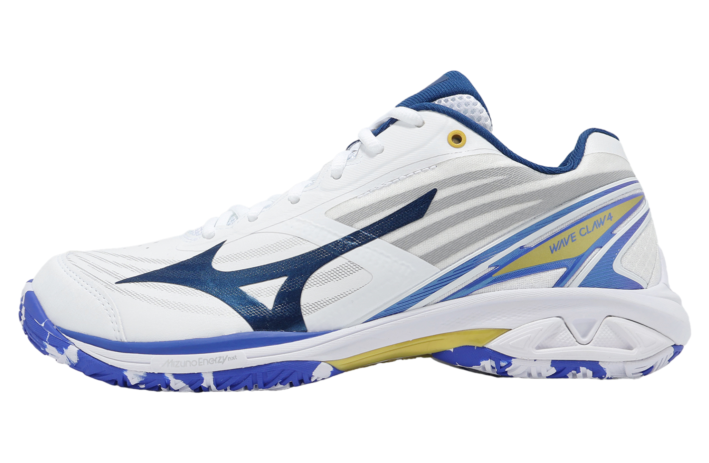 Mizuno Wave Claw 4 Wide White / Blue