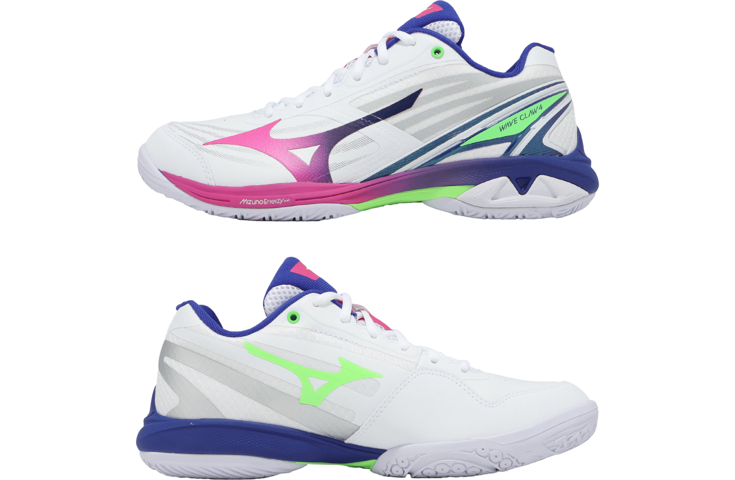 Mizuno Wave Claw 4 Wide White / Multi
