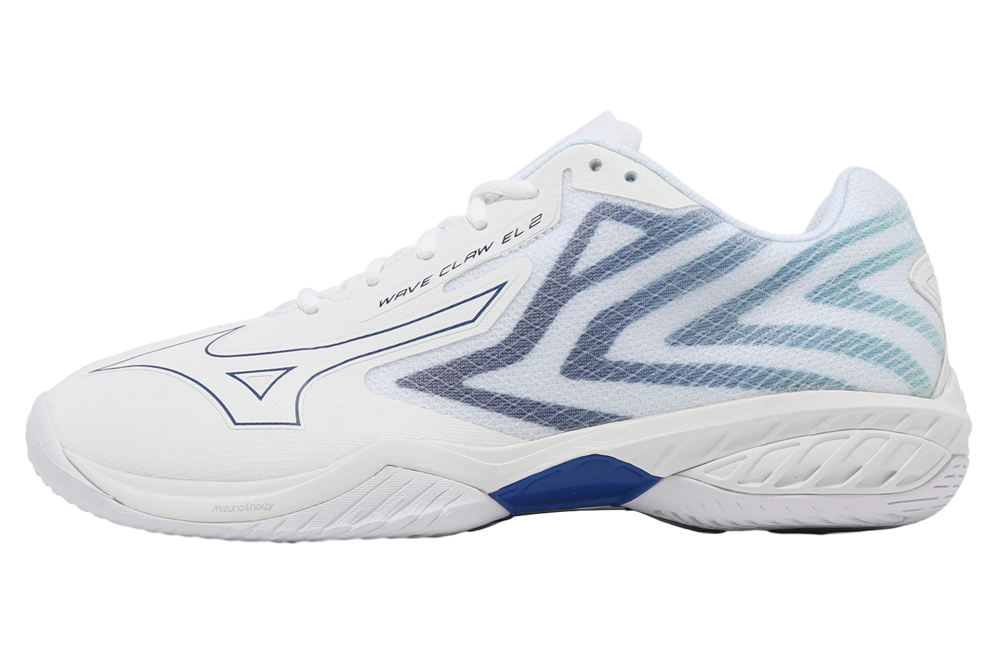 Mizuno Wave Claw EL 2 Super Wide White / Blue