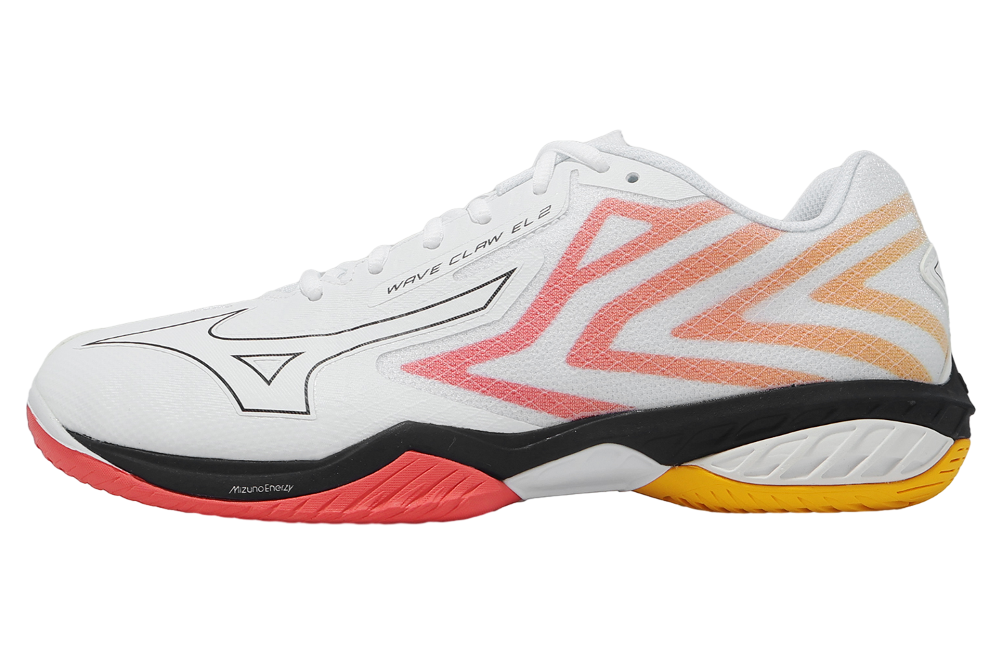 Mizuno Wave Claw EL 2 Wide White / Orange - Jul 2025